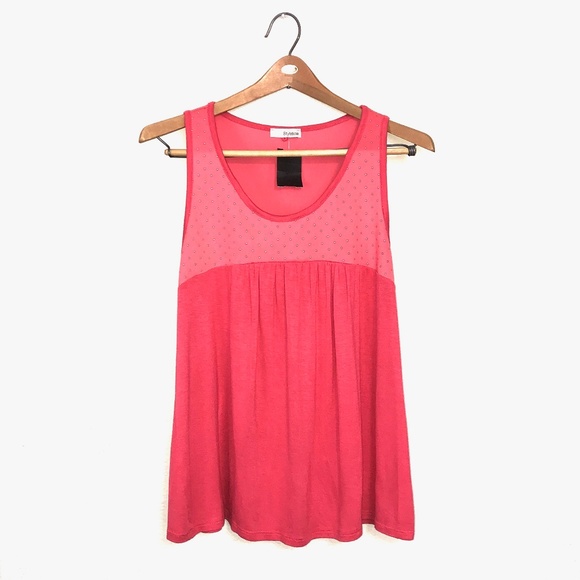 Stylebook Tops - 💙 5 for $25 - Coral Flowy Tank Top